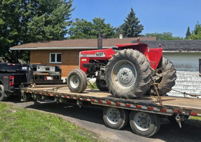 transport tracteur