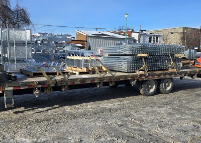 transport matériaux construction